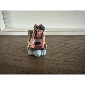 Disney Aladdin‎ & Abu Magic Carpet Lenox Thimble Collection Porcelain Figurine